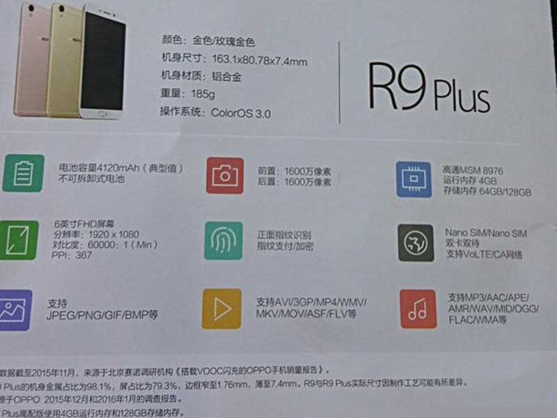 OPPOR9Plus配备突现互联网技术可否遭受顾客亲睐