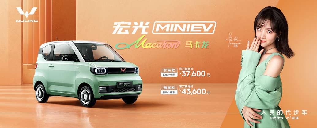 9元下订,享充电插座礼包五菱宏光mini 9.