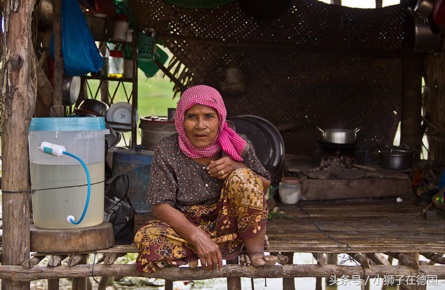 柬埔寨农村的真实生活，最大的愿望是能住上砖瓦房