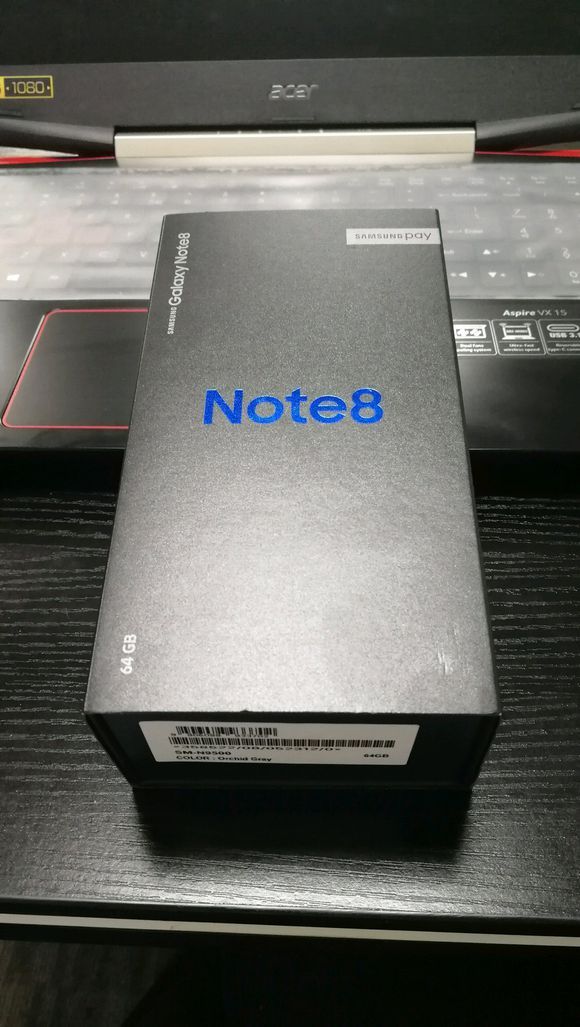 港行三星Galaxy Note8开箱，应用探讨及其顺带刷个行货系统软件