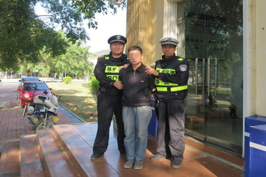 柳州：男子盗窃自行车   20分钟后被抓