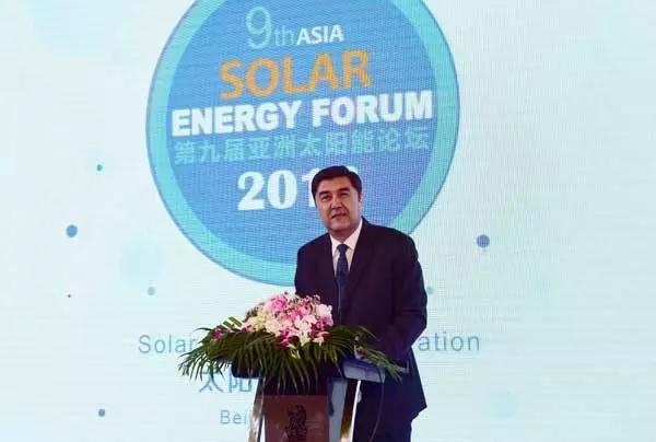 努尔·白克力点赞太阳能：愿与亚洲各国进行务实合作
