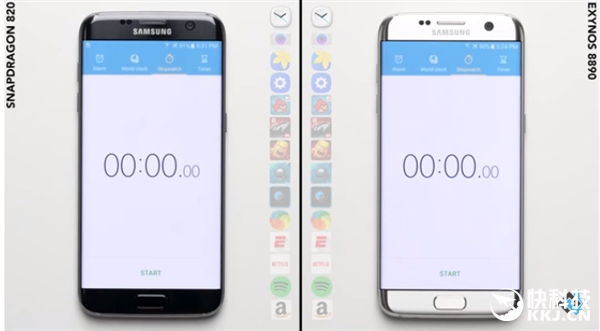 极限速度：Exynos 8890版三星S7吊打骁龙820版