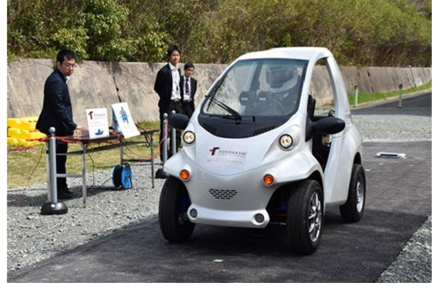 充电路网如影随形，日本丰桥大学无电池电动车首度上路