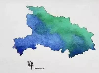 原来中国的每一个省都可以用水彩画！我的家乡可以这么美！