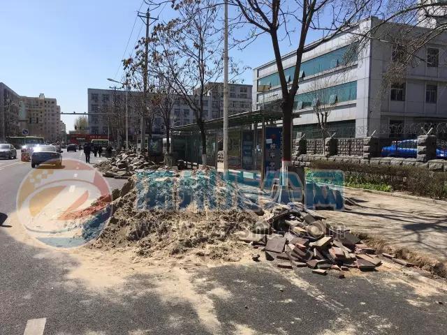 涿州甲秀路铺路开始修了，人潮高峰期可能会堵车