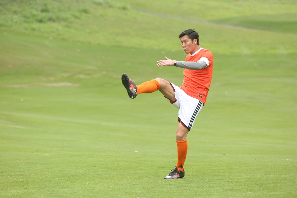 前中国男足队长池明华参与其中，2016足球高尔夫赛盛大开启