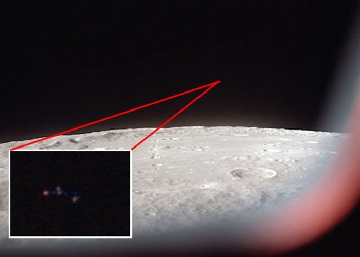 阿波罗12号登月的照片中出现3个神秘光点是UFO吗？