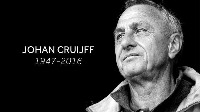 “永远的十四号”荷兰一代足球巨星陨落，克鲁伊夫逝世享年68岁