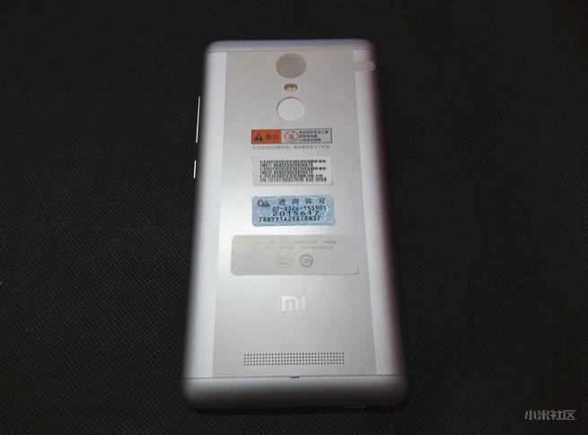 小米第一款指纹识别手机 ---- 红米Note3 评测