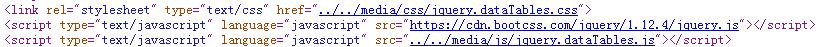 前端开发：一个开源、简单易用的jQuery表格插件（DataTables）