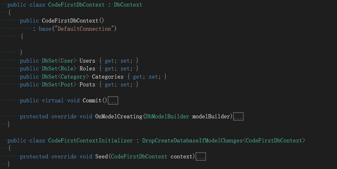 一步一步学会Code First EntityFramework autofac实现DDD框架