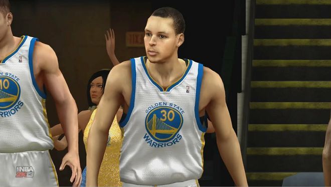 nba2k16为什么没有库里(遥想那些年 我们在NBAlive和2K游戏中玩过的史蒂芬·库里)