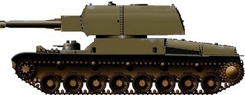 苏系重坦王中王：T-100-V装203巨炮！