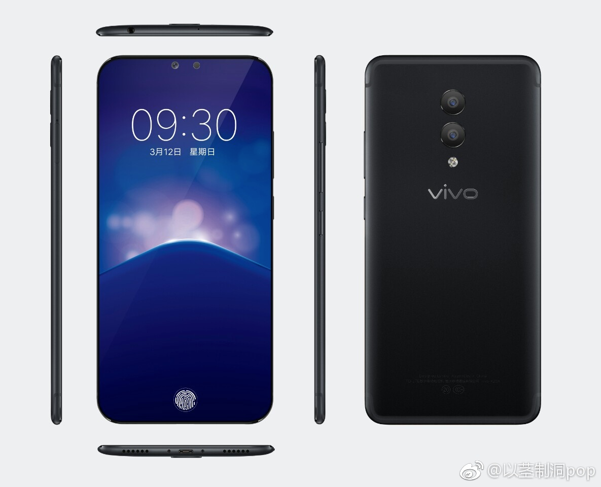 骁龙845 100%屏幕比例 屏下指纹，vivo Xplay7主要参数全世界首曝