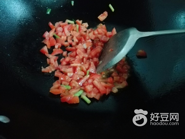 番茄肉粒煮豆腐
