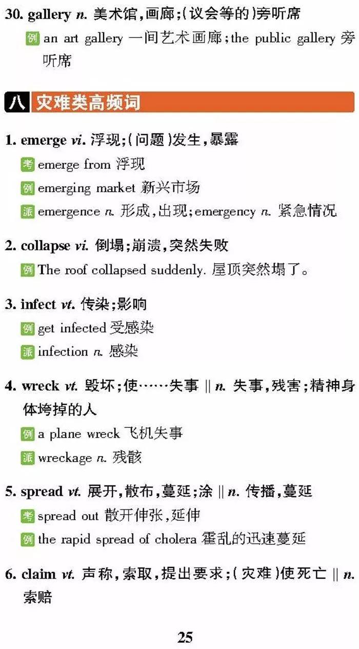 近5年高考英语阅读理解丨高频词汇分类汇总！阅读理解从此无忧