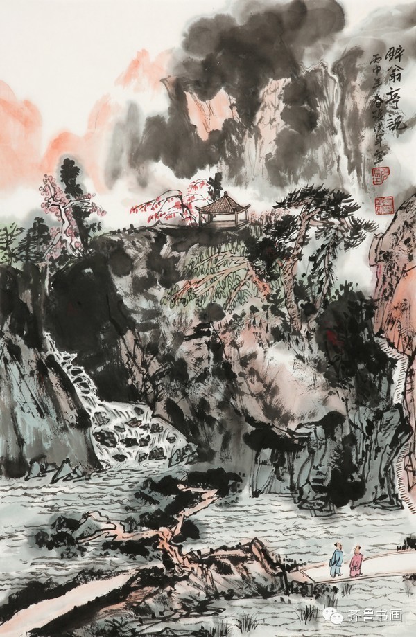 张洪军和他的中国传统水墨山水画