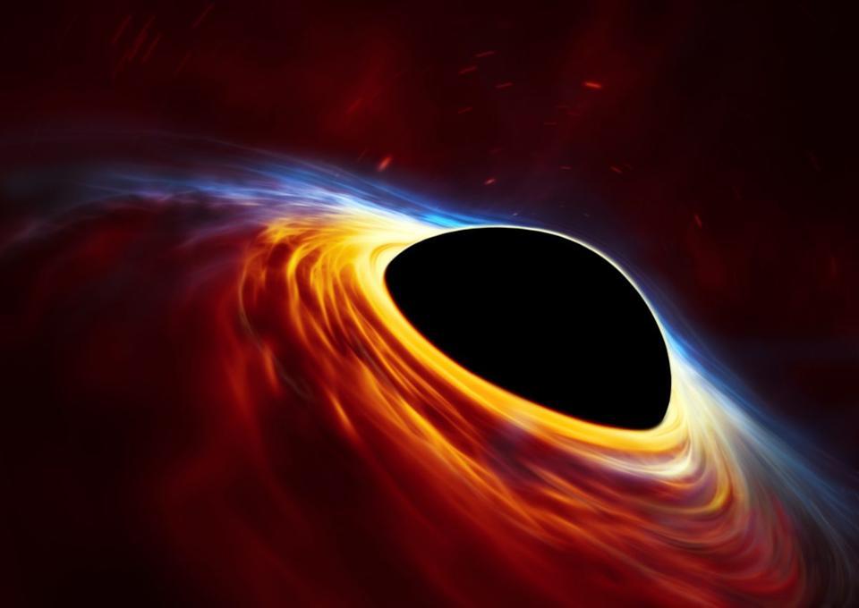 黑洞合并过程中，物质能逃脱黑洞视界吗？