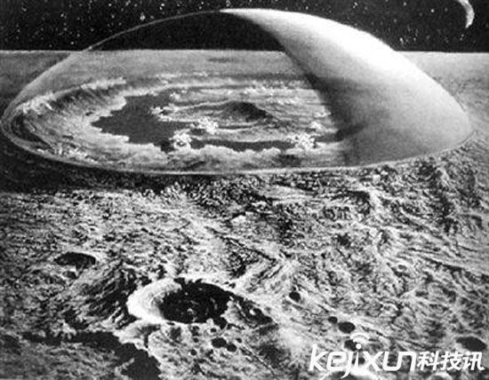 月球背面惊现UFO基地 外星人遭遇阿波罗宇航员
