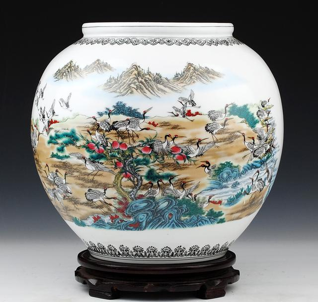中国风客厅花瓶摆件，景德镇瓷都出品，一款比一款有韵味！