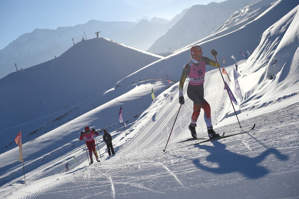 越野滑雪——女子双追逐(7.5公里传统+7.5公里自由)赛况