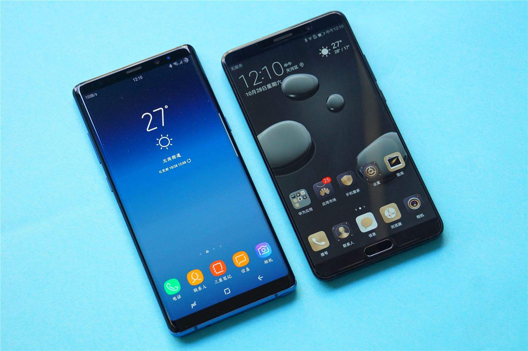 华为公司Mate10比照三星Note8 谁才算是2020年的安卓系统旗舰级？