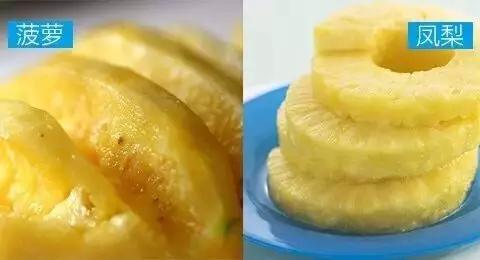 凤梨和菠萝是有差别的，这些相似水果你都买对了么？