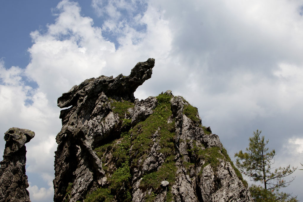 野人出没的地方神农架板壁岩