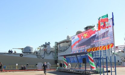 越南又添新舰 改进型猎豹3.9轻护完工交付!