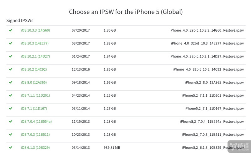 老款iPhone/iPad能够 退级啦 iPhone对外开放iOS退级安全通道