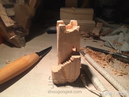 9步教你做简单的木雕艺术摆件