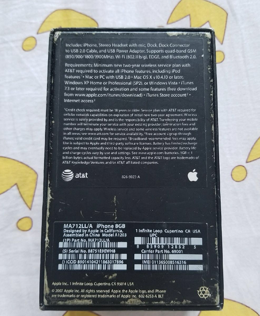 網(wǎng)民售賣(mài)品相非常好的初代iPhone，開(kāi)價(jià)1200元，非常值得個(gè)人收藏嗎？