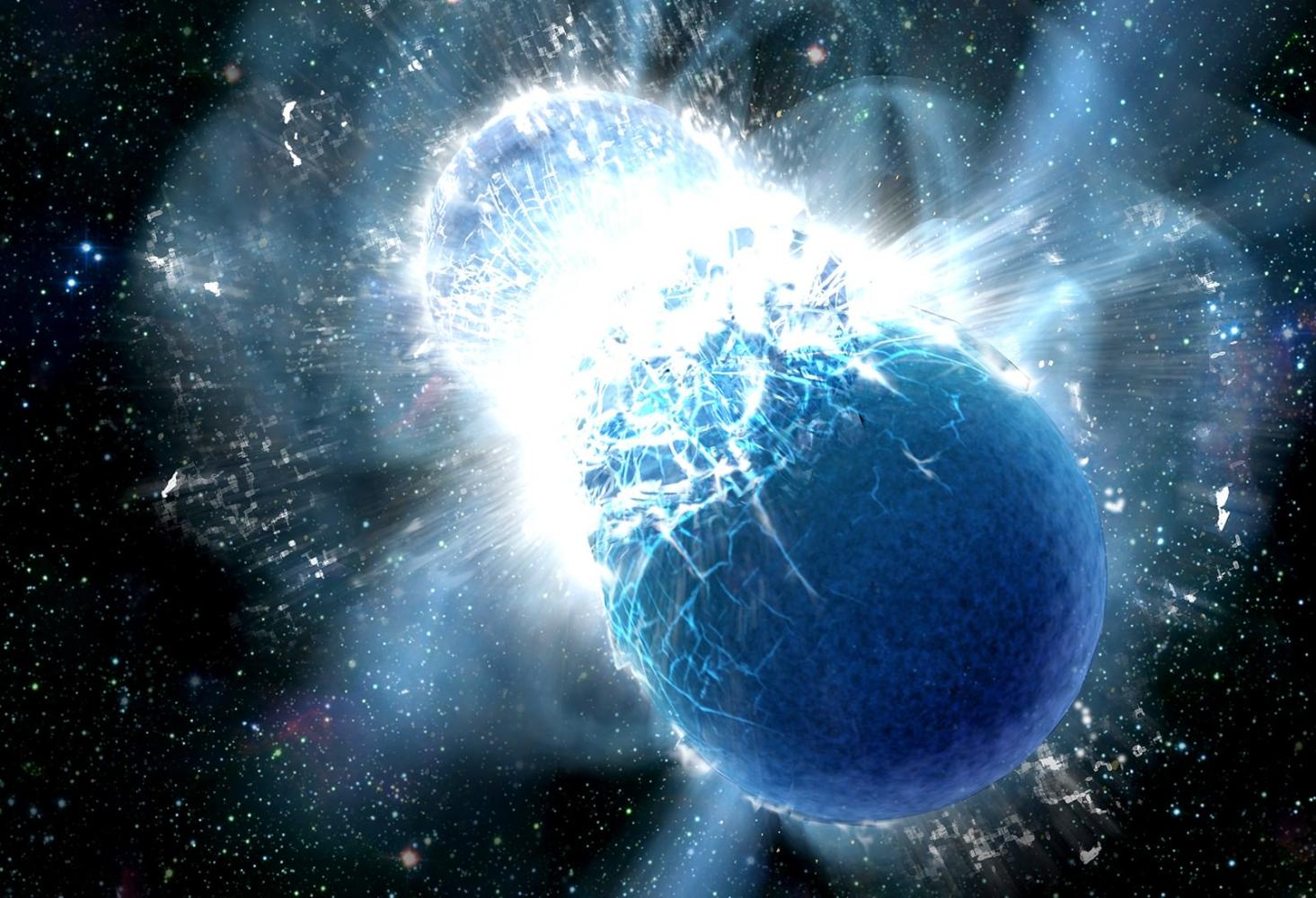 不能超过2.16倍太阳质量，已确定中子星最大质量上限
