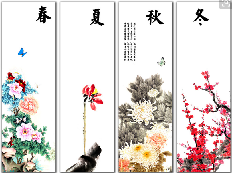 歌咏春夏秋冬的诗词，春花秋月，夏夜冬雪，四季美景尽在诗中-第5张图片-非凡网