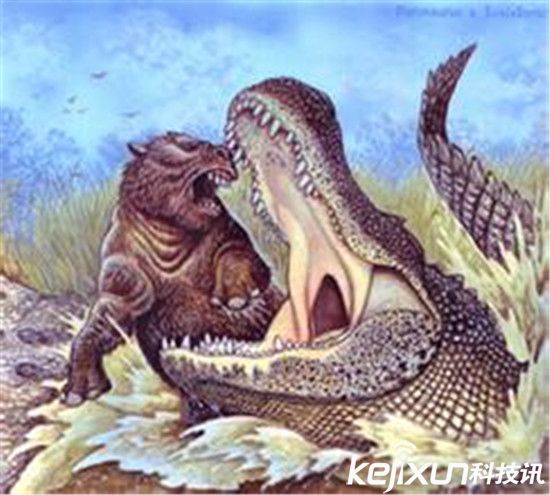 史前巨鳄普鲁斯鳄 竟能捕杀恐龙？