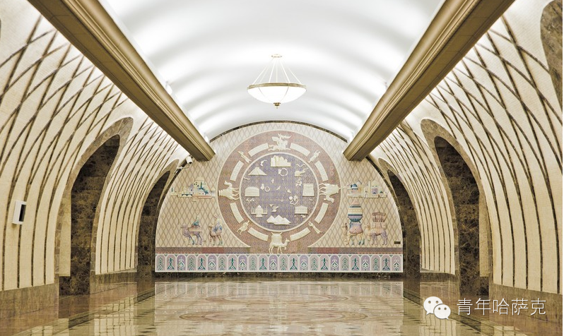 世界最美地铁之阿拉木图的地下宫殿
