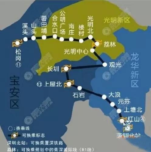 收藏！深圳的地铁时代真的来了！最新21条线全图！