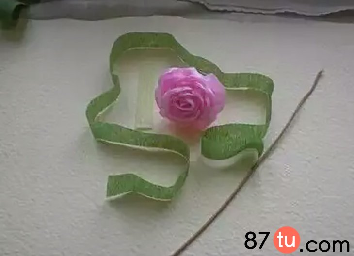 简单易学的玫瑰花折纸图解教程