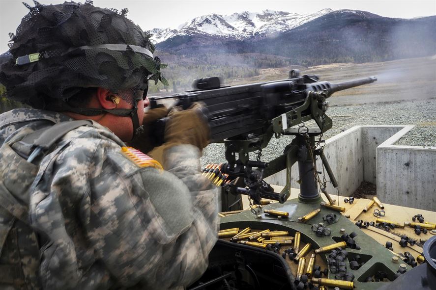 M2机枪服役80多年仍然凶猛，美陆军除了训练还有机会使用吗？