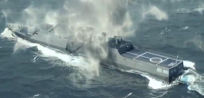 中国护卫舰差点被导弹击沉，最后关头舰长扭头看到火光竟不敢相信