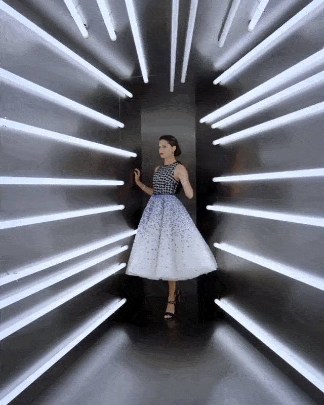 Vogue杂志为Met Gala明星拍摄的“时光隧道”大片