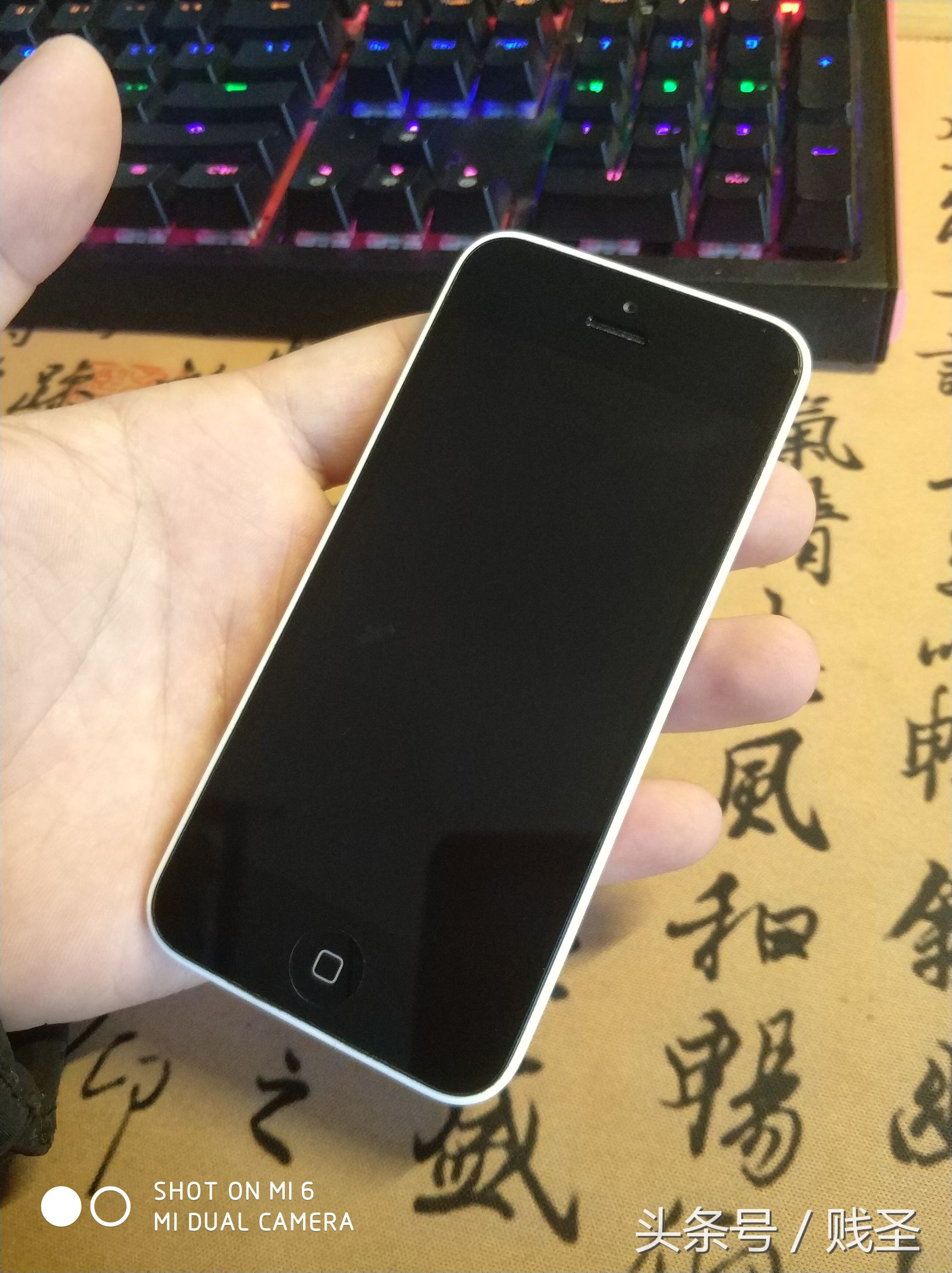 320元收的iPhone5c！小屏触感好刺激！