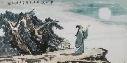 关于酒的唯美诗句:劝君更进一杯酒，西出阳关无故人图片