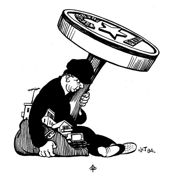 丁聪八十年代的讽刺漫画，至今依然辛辣如匕