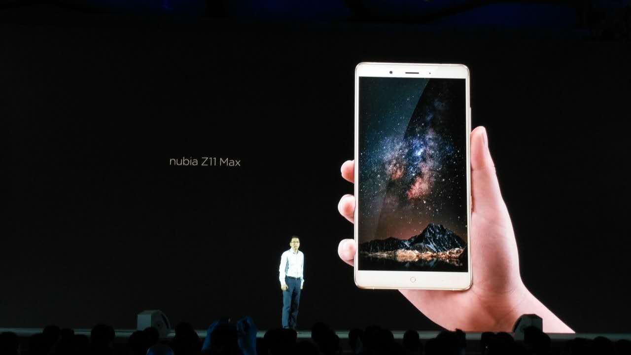C罗典藏版限量！nubia公布较长续航力大屏幕Z11 Max手机上