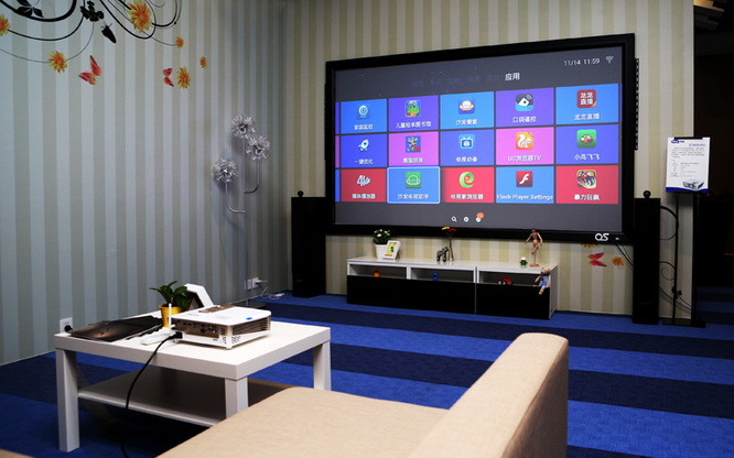 重塑客厅：酷乐视发布超1000流明高亮度LED智能投影仪