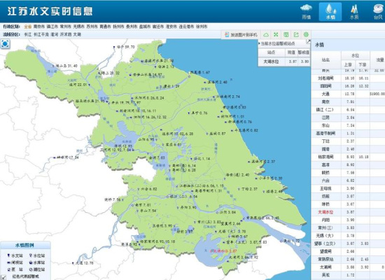 太湖水位已超警戒线 江苏大部分地区被预警信号霸屏