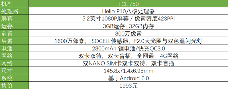 文艺范儿大作：TCL通信750初显手机上现货交易热卖