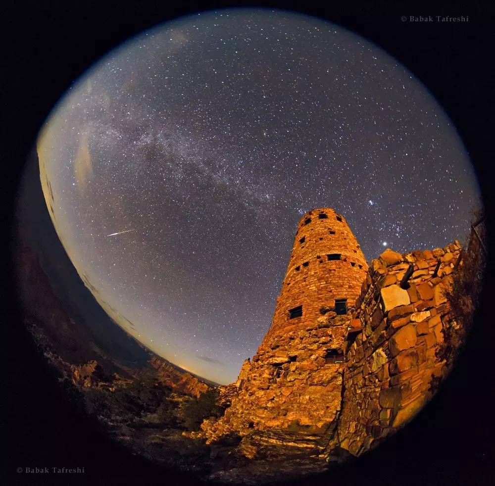 天文摄影欣赏:鱼眼镜头里的星空 _ babak a. tafreshi